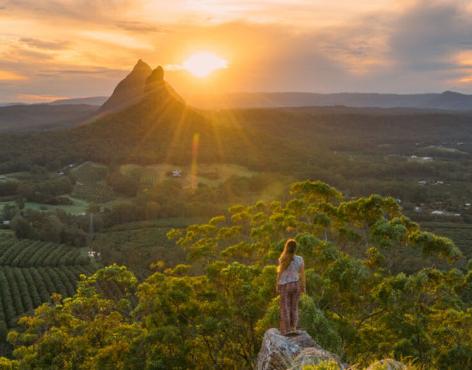 Glass house mountains